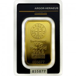 100g Argor Heraeus SA Investiční zlatý slitek